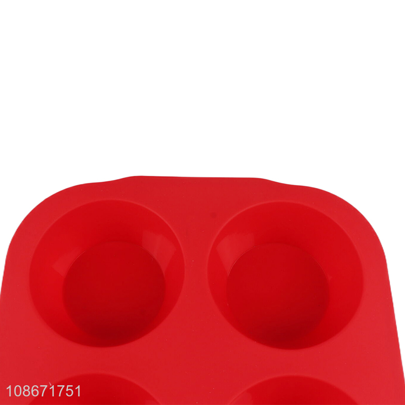 Top quality red silicone non-stick baking tool cake mould for sale