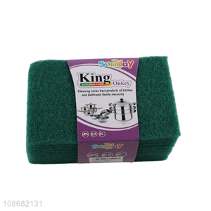 Good selling kitchen cleaning tool cleaning sponge <em>scouring</em> <em>pad</em>