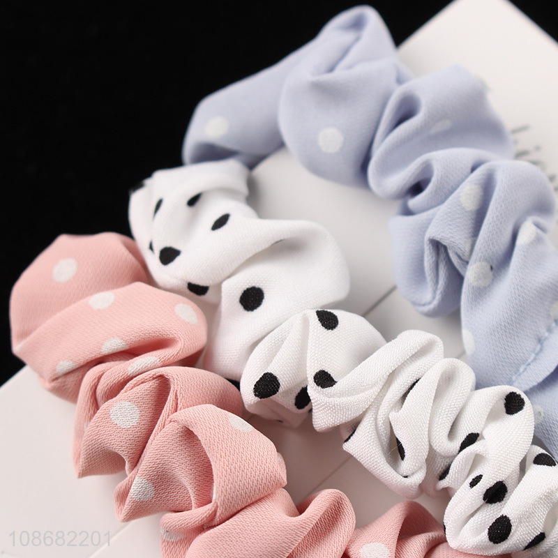 Hot sale 3pcs fashion girls elastic hair accessories hair ring hair rope