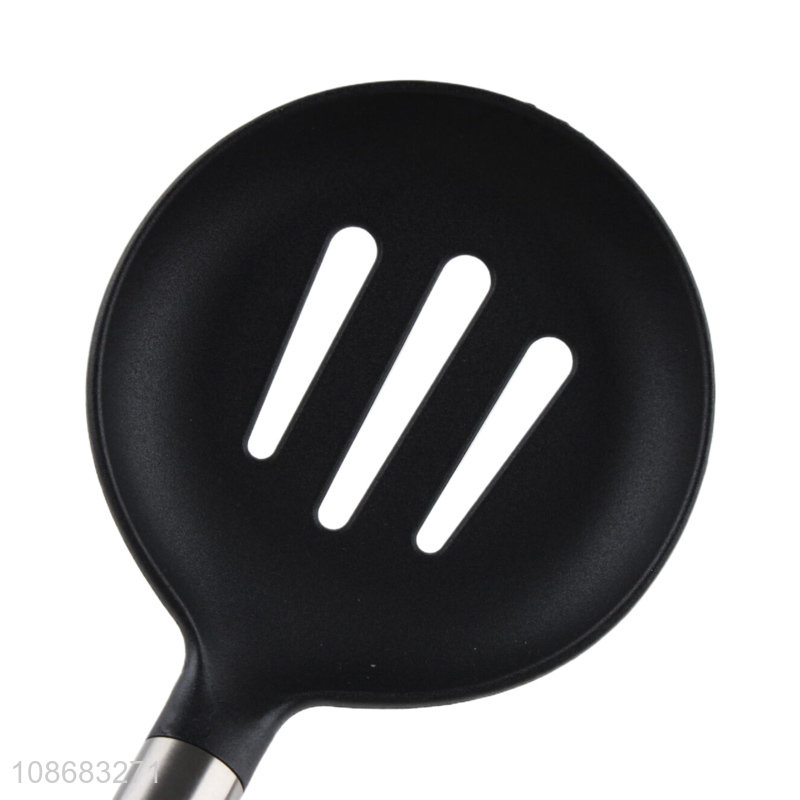 Online wholesale nylon cooking tools nylon slotted spoon for kitchen