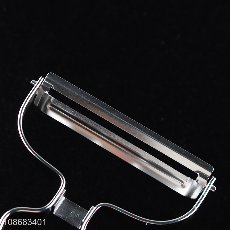 Good quality wide-mouth stainless steel potato peeler fruit peeler