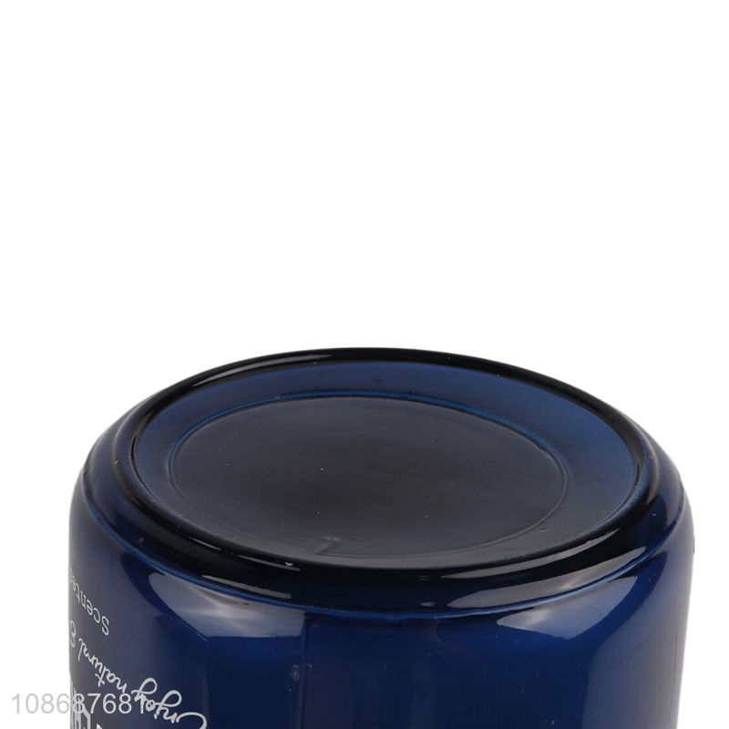 Hot items glass jar scented candle aromatherapy candle with lid