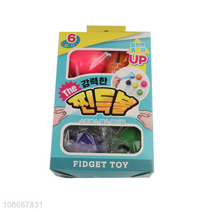 Wholesale fidget toy stick balls squishy sensory toy for kids toddlers