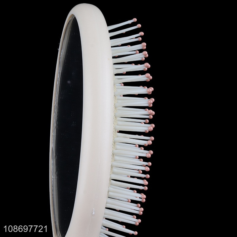 Good quality massage airbag comb hairbrush with mirror for women girls