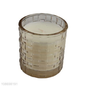 Factory wholesale home décor glass cup candle scented candle for gifts