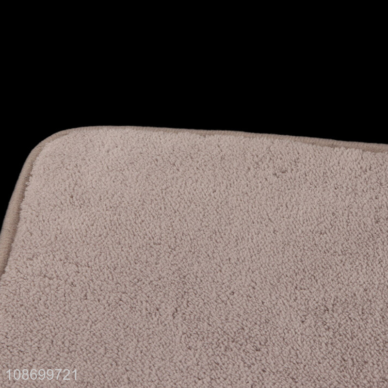 Popular products anti-slip household polyester floor mat door mat wholesale
