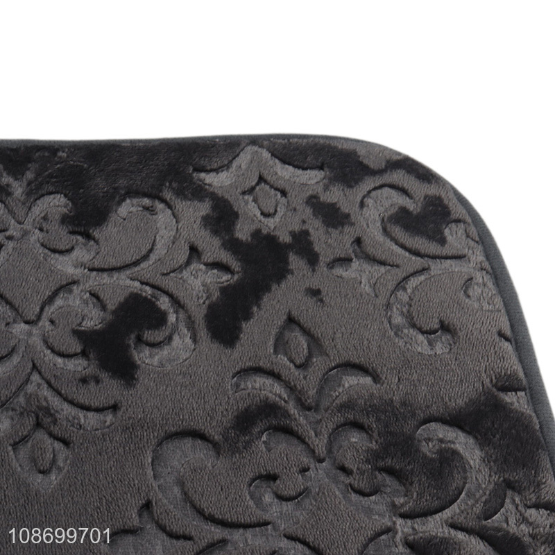 China products black anti-slip home floor mat door mat for sale