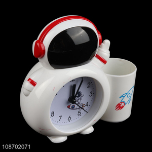 Online wholesale spaceman shape plastic <em>alarm</em> <em>clock</em> table <em>clock</em>