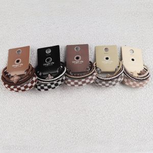 Good quality elastic pony tails hair bands ties hair accessories