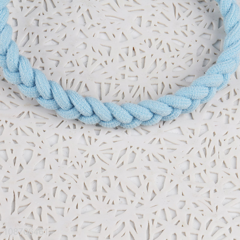 High quality elastic multicolor fashion girls hair rope hair scrunchies for sale