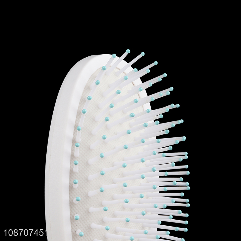 Factory price wooden handle massage airbag comb detangling hair brush