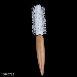 Wholesale round styling hair brush hair dough quiff roller for women