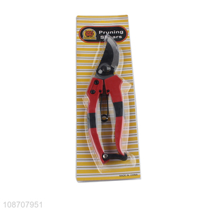 High quality plastic handle garden pruning shears garden scissors