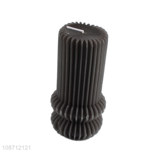 New product Roman column shaped scented candle for home decoration