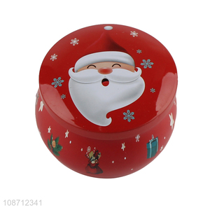 Hot selling Christmas scented candle aromatherapy candle in metal tin