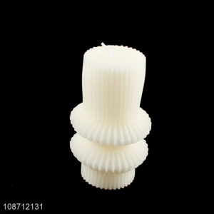 High quality Roman column shaped scented aroma candle for relaxation