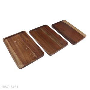 Factory price acacia wood serving tray charcuterie boards cheese board