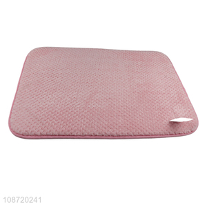 Hot selling non-slip water absorbent bath mat bath rug for shower