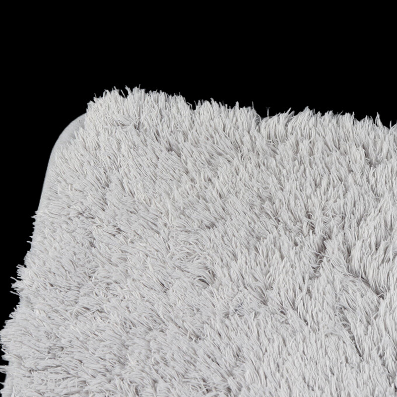Good price non-slip water absorbent fluffy bathroom rugs bath carpets