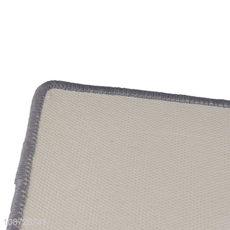 China wholesale rectangle anti-slip entrance door mat home floor mat