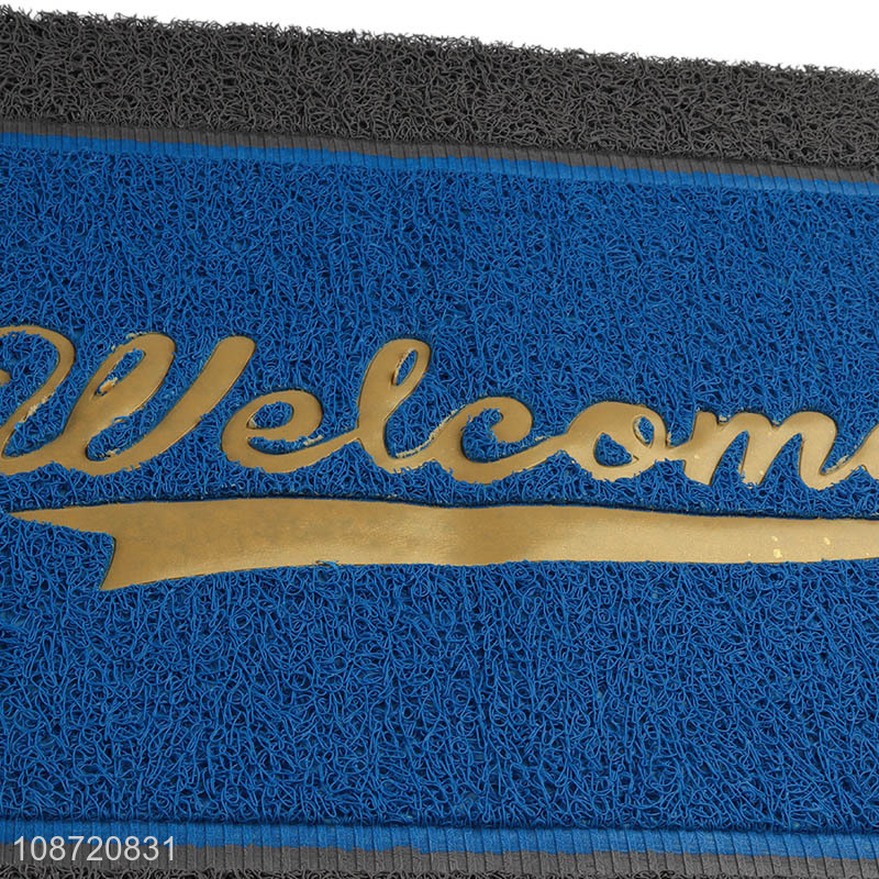 China products rectangle welcome entrance door mat floor mat for home