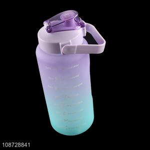 Hot product 2000ml adults water bottle motivative sports water bottle