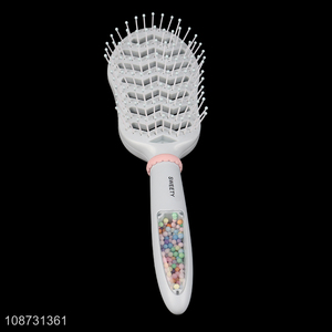 Hot selling anti-static rib comb detangling hair brush for all hair types