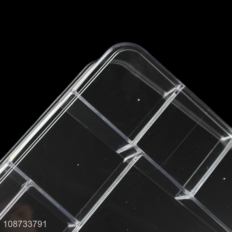 Hot selling cosmetic display box clear makeup storage box wholesale