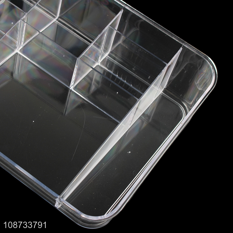 Hot selling cosmetic display box clear makeup storage box wholesale