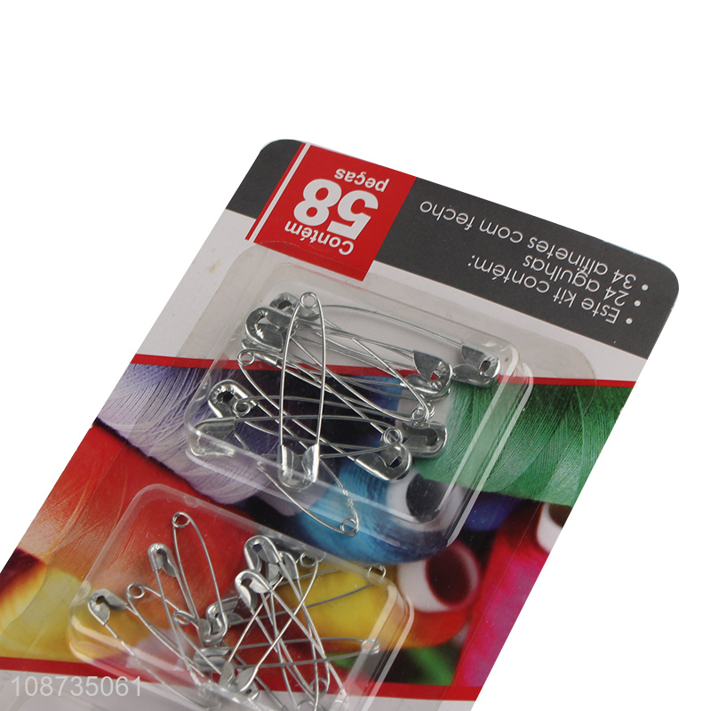 Good quality hand sewing needles and safe pins set sewing supplies