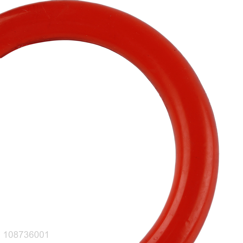 Popular products durable chew dog pvc ring dog toy for outdoor