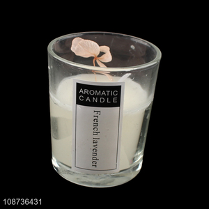Low price home décor aromatic candle perfumed scented candle wholesale