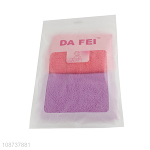 Good selling 2pcs soft cleaning towel microfiber cleaning cloth wholesale