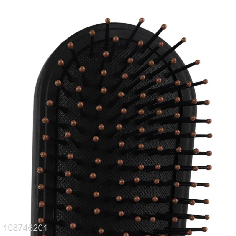 Top selling anti-static black hair comb massage hair brush wholesale