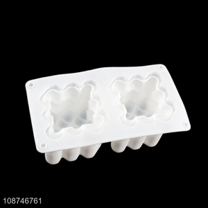 Wholesale reusable non-stick silicone molds for cake candle making