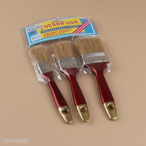 Online wholesale 3 pieces paint brush set wall paint brush set