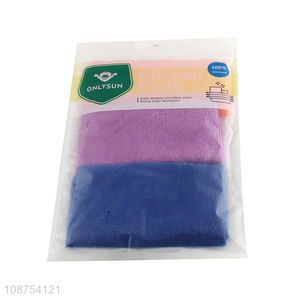 Wholesale multi-purpose lint free cleaning cloths super absorbent cleaning towels