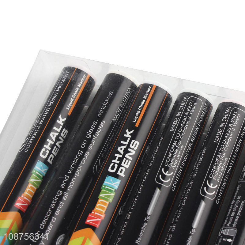 Wholesale 8 pieces window marker pens fluorescent markers chalk pens