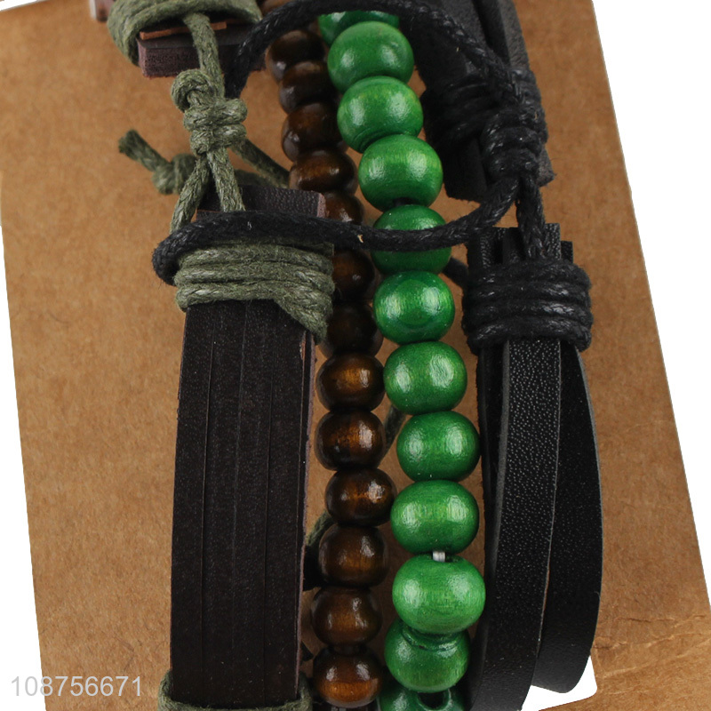 High quality handmade woven rope men women unisex bracelet