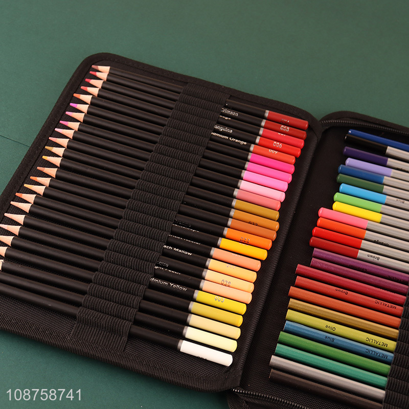Wholesale 100 Pieces Sketching Pencils Colored Pencils Kit Art Supplies