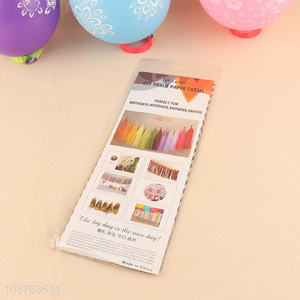 Latest products party decoration diy tissue paper tassel for sale