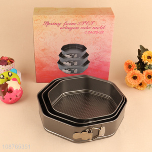 Hot products 3pcs non-stick cake mould baking tool set