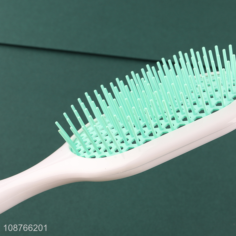 Factory price plastic detangling comb hairbrush