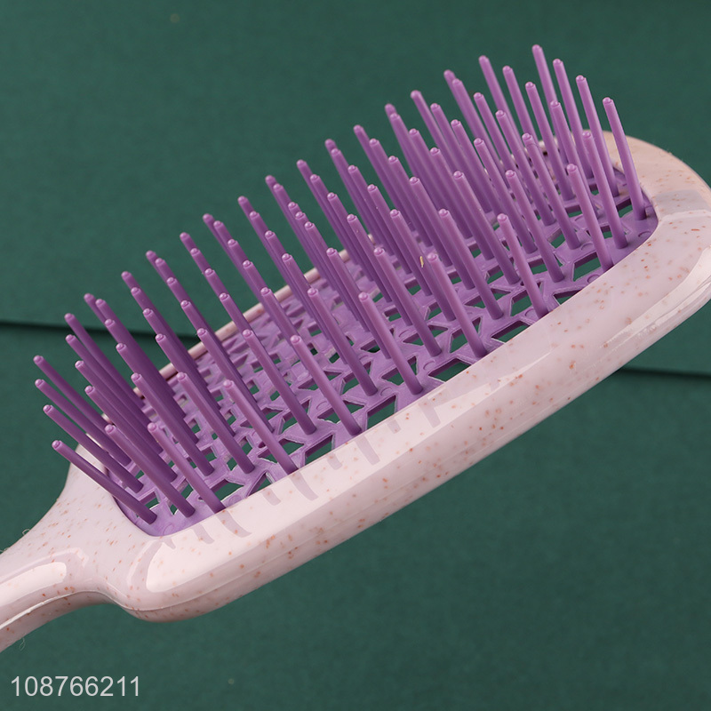 Online wholesale plastic detangling comb hairbrush