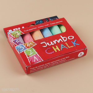 Good quality 6pcs jumbo chalk set