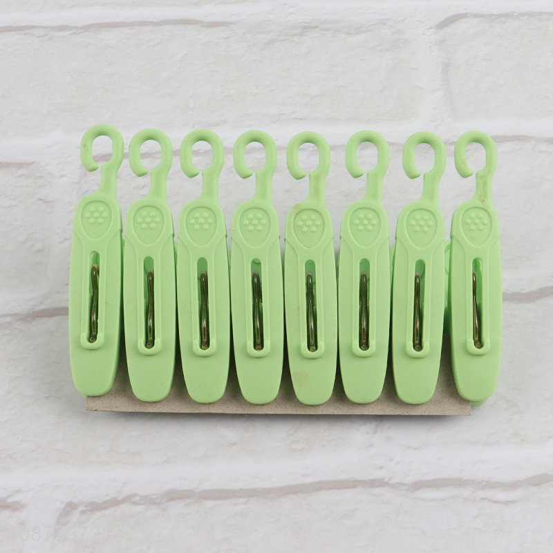 China supplier folding drying rack with 8clips