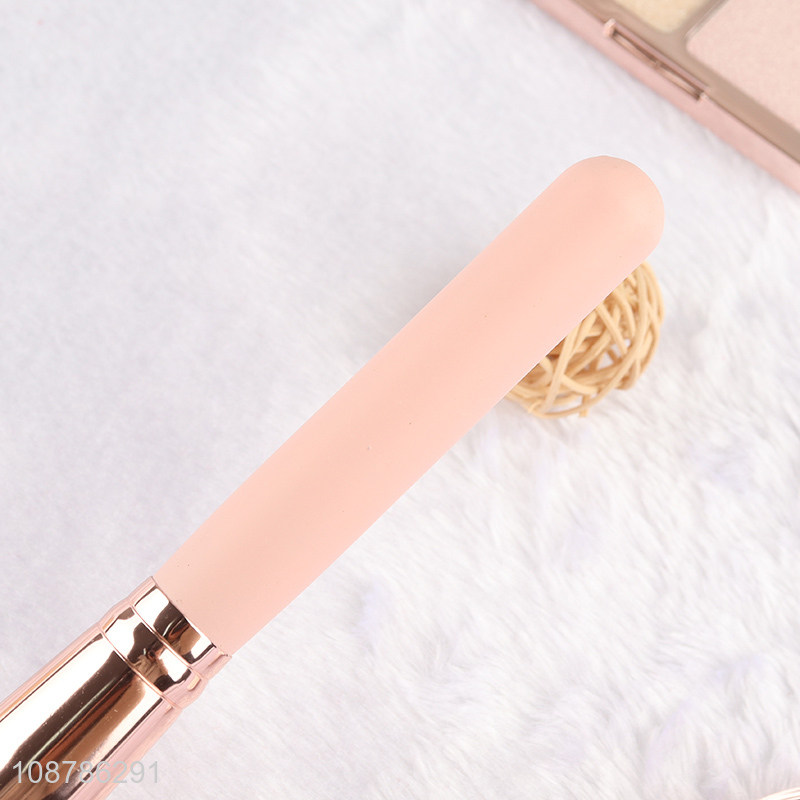 Factory price nylon bristle flat makeup brush for contour