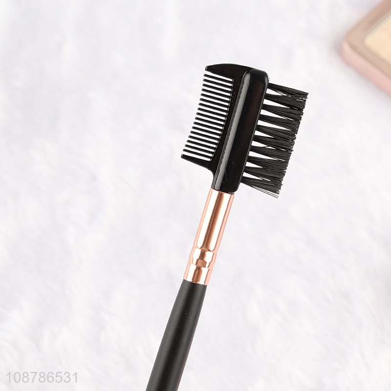 High quality nylon bristle hilighter brush makeup brush