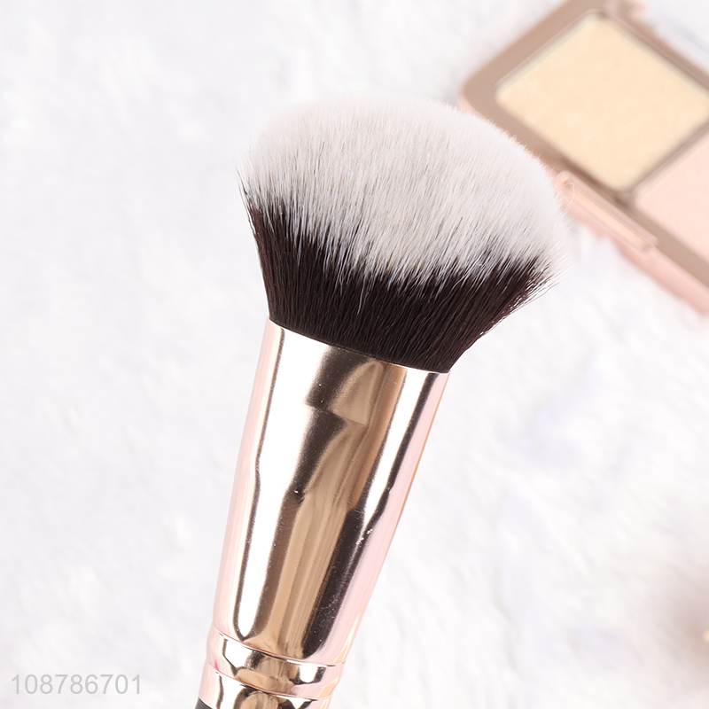 Hot selling nylon bristle angled makeup brush for contour