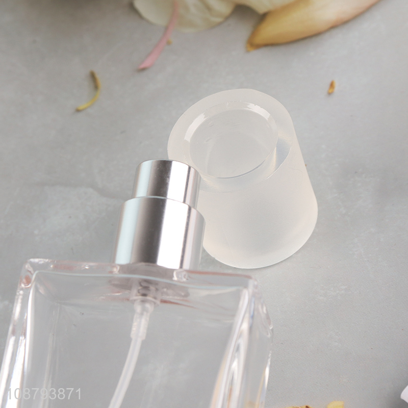 Yiwu factory square glass perfume bottle for sale